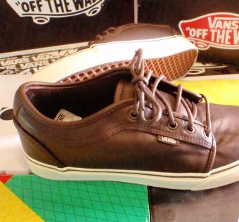 Boty VANS - Chukka Low Chris Pfanner/dark brown 11,5