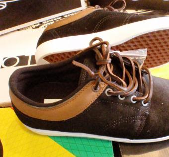 Boty VANS - Pacquard black/brown/white 11,5