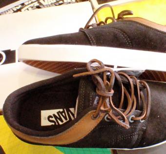 Boty VANS - Pacquard black/brown/white 11,5