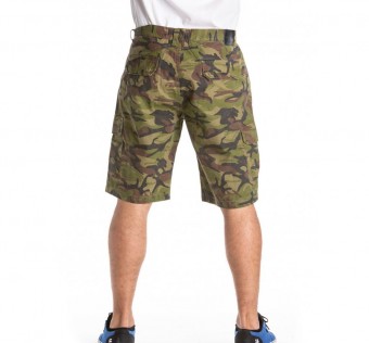 Kraťasy NUGGET GENIUS CARGO SHORTS C - ARMY CAMO