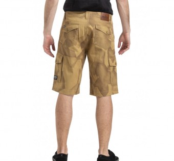 Kraťasy MEATFLY ICON 19 SHORTS D - SAND SHADE MONO