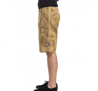 Kraťasy MEATFLY ICON 19 SHORTS D - SAND SHADE MONO