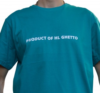 Tričko HL Ghetto - Product tm. tyrkys