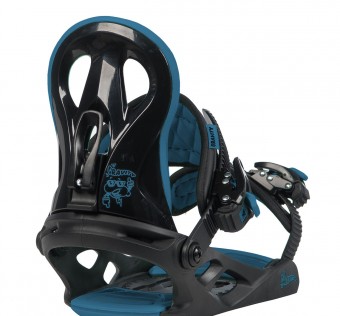 Dětské snowboardové vázání Gravity G1 Jr black/blue  2020/2021