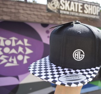 Čepice Snapback HL GHETTO - logo Checkerboard Snapback