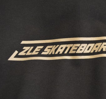 Mikina ZLE skateboards black/tan