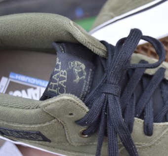 Boty Vans half cab pro wint  - winter moss/black