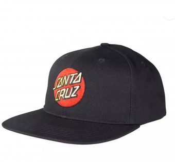 Kšiltovka SANTA CRUZ - Classic Dot Snapback Black 