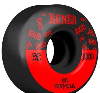 Kolečka BONES OG 100'S 52mm V4 wide