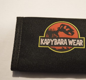 Peněženka Kapybara wear – Jurasic (black)