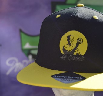 Čepice snapback HL Ghetto – Happy Gentleman (yellow/black)