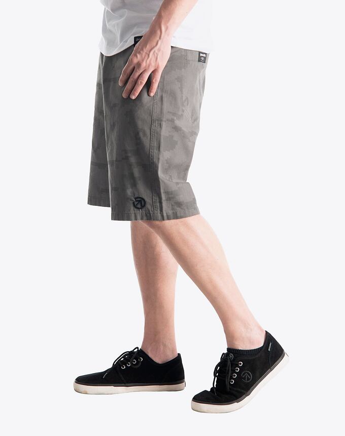 Pánské kraťasy Meatfly Bobber, Infinity Camo Grey - Obrázek 2