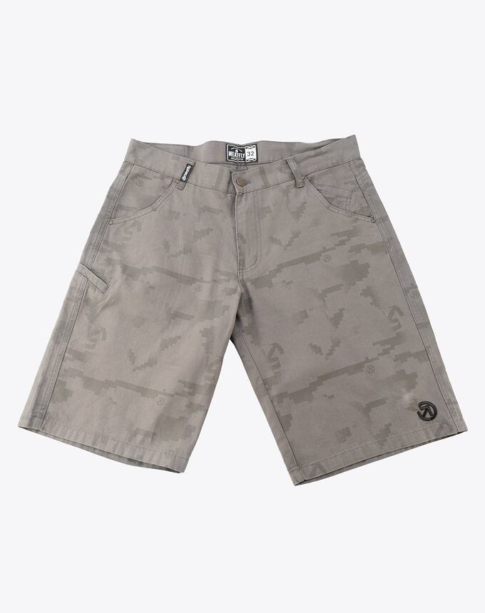 Pánské kraťasy Meatfly Bobber, Infinity Camo Grey - Obrázek 4