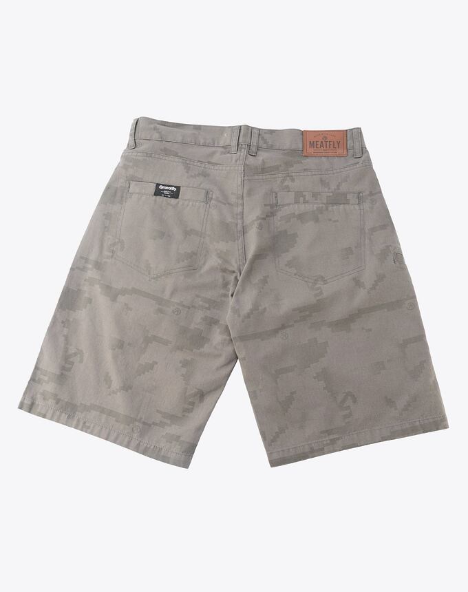 Pánské kraťasy Meatfly Bobber, Infinity Camo Grey - Obrázek 5