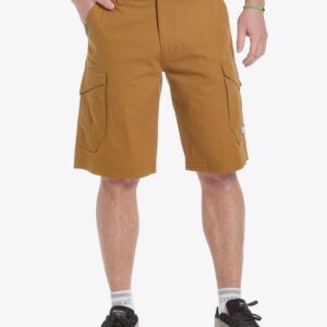 Pánské kraťasy Meatfly Icon, Camel