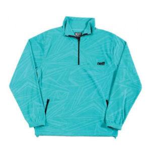 New Mens NEFF Deebo Pullover Fleece Large Green