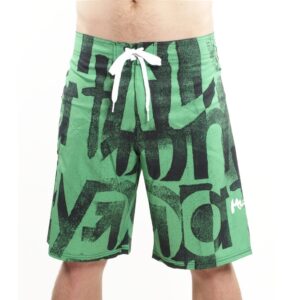 PLAVKY MEATFLY DIVINITY BOARDSHORTS C - GREEN / BLACK