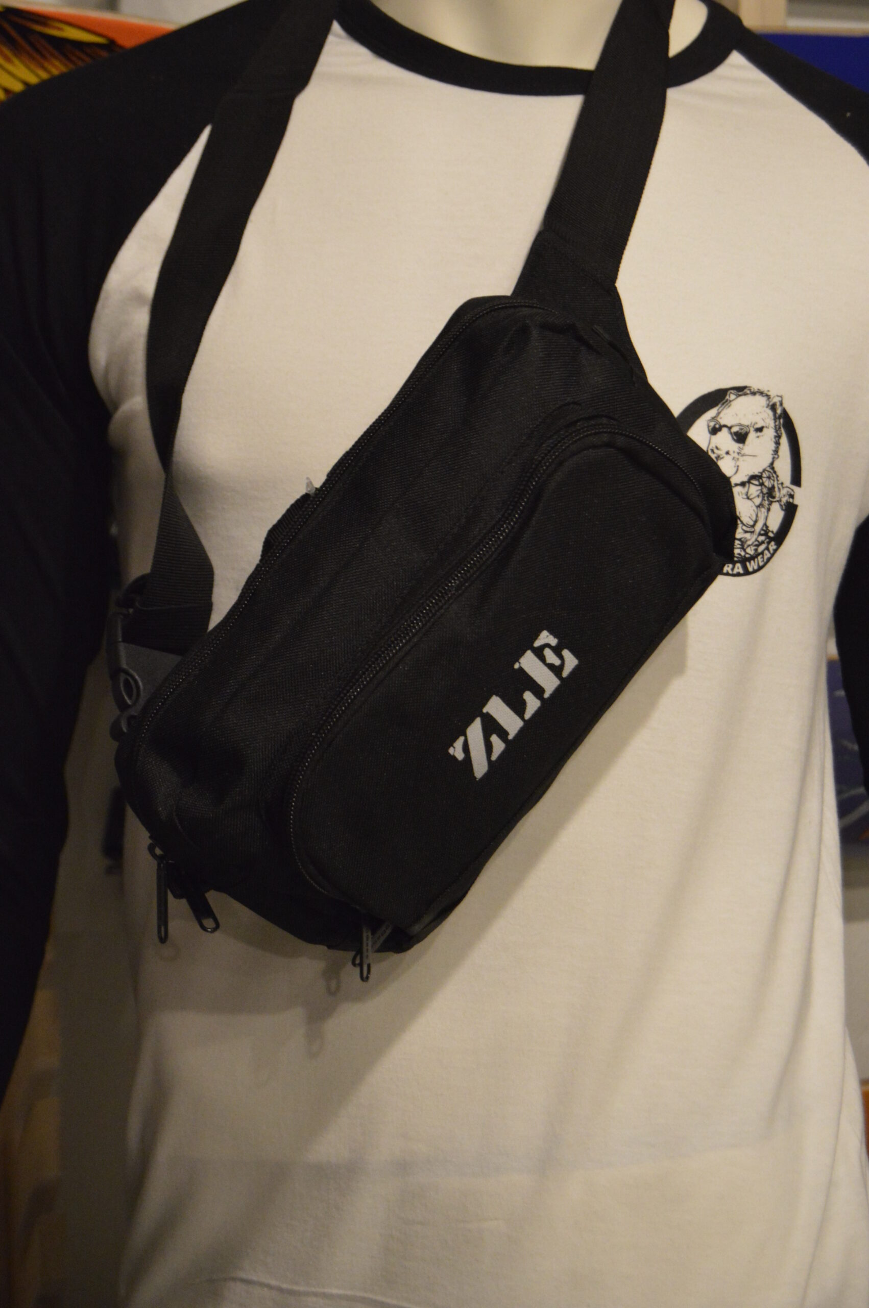 Ledvinka ZLE Hip organizer Bag - Black