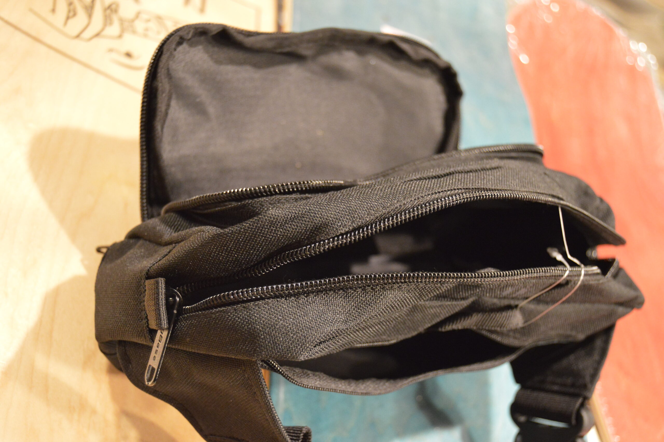 Ledvinka ZLE Hip organizer Bag - Black - Obrázek 6