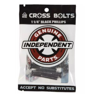 Šroubky INDEPENDENT - Genuine Parts Phillips Hardware 1.25 in Black