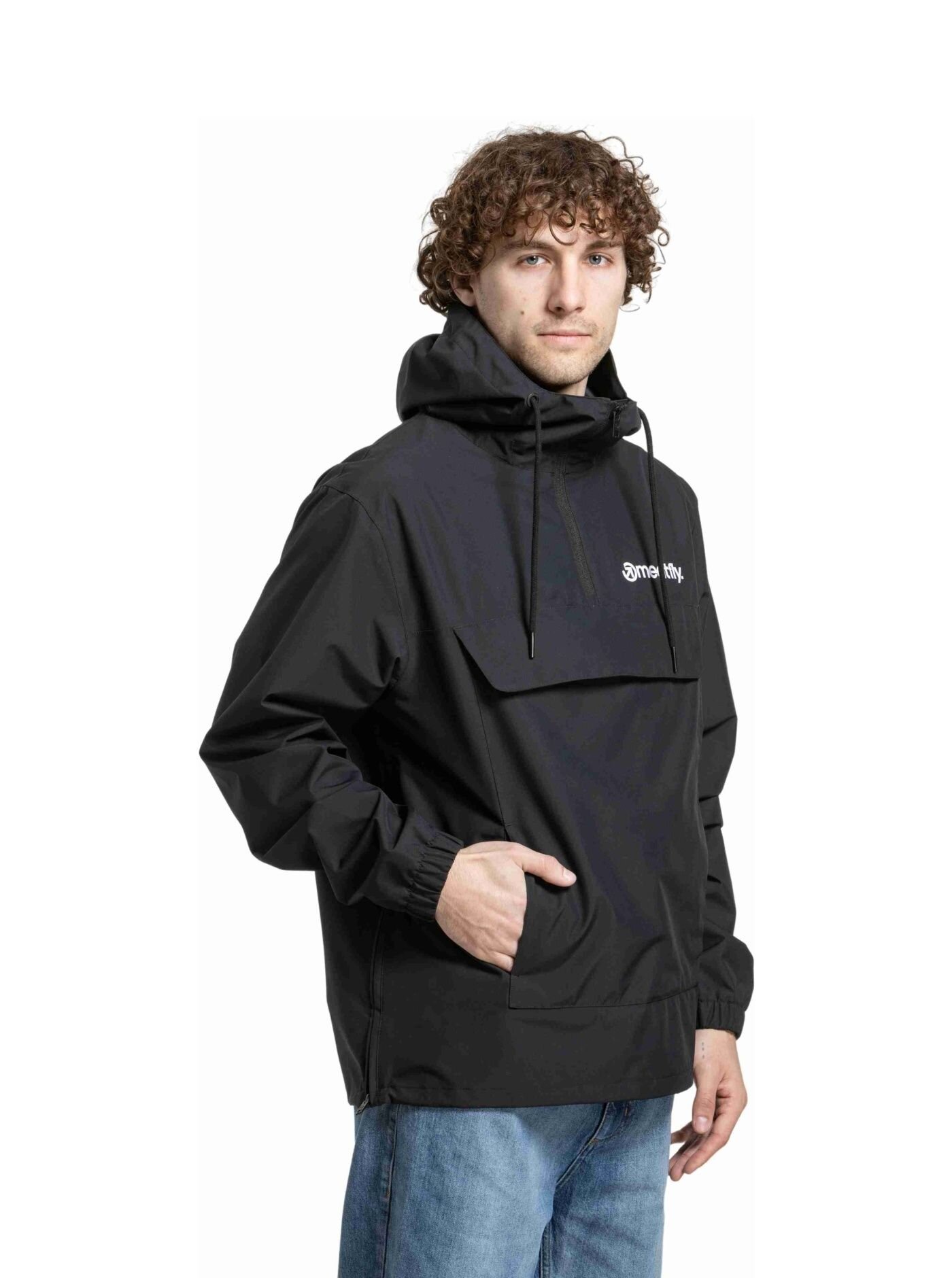 Unisex street bunda Meatfly Noah, Black - Obrázek 4