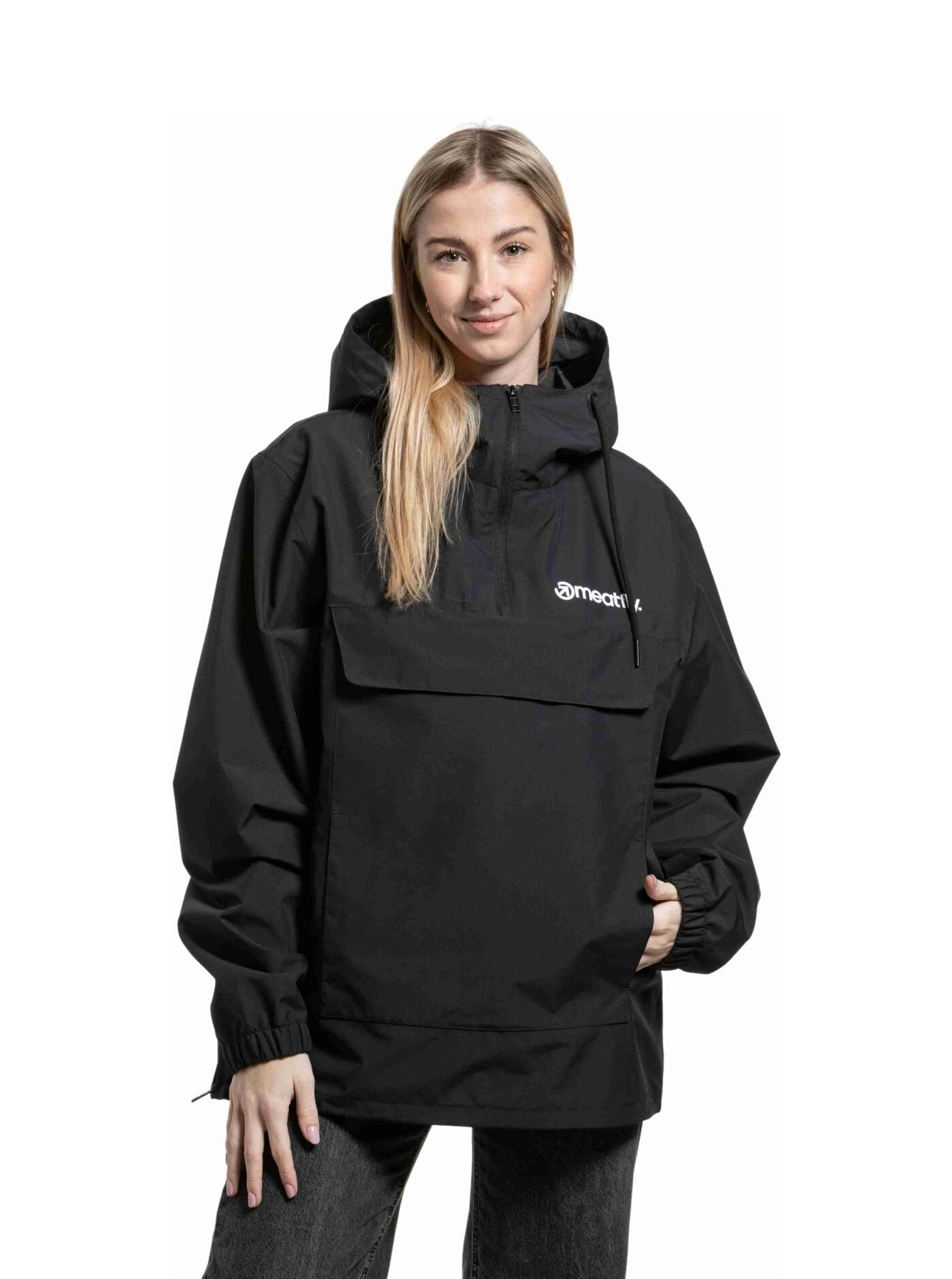 Unisex street bunda Meatfly Noah, Black - Obrázek 6