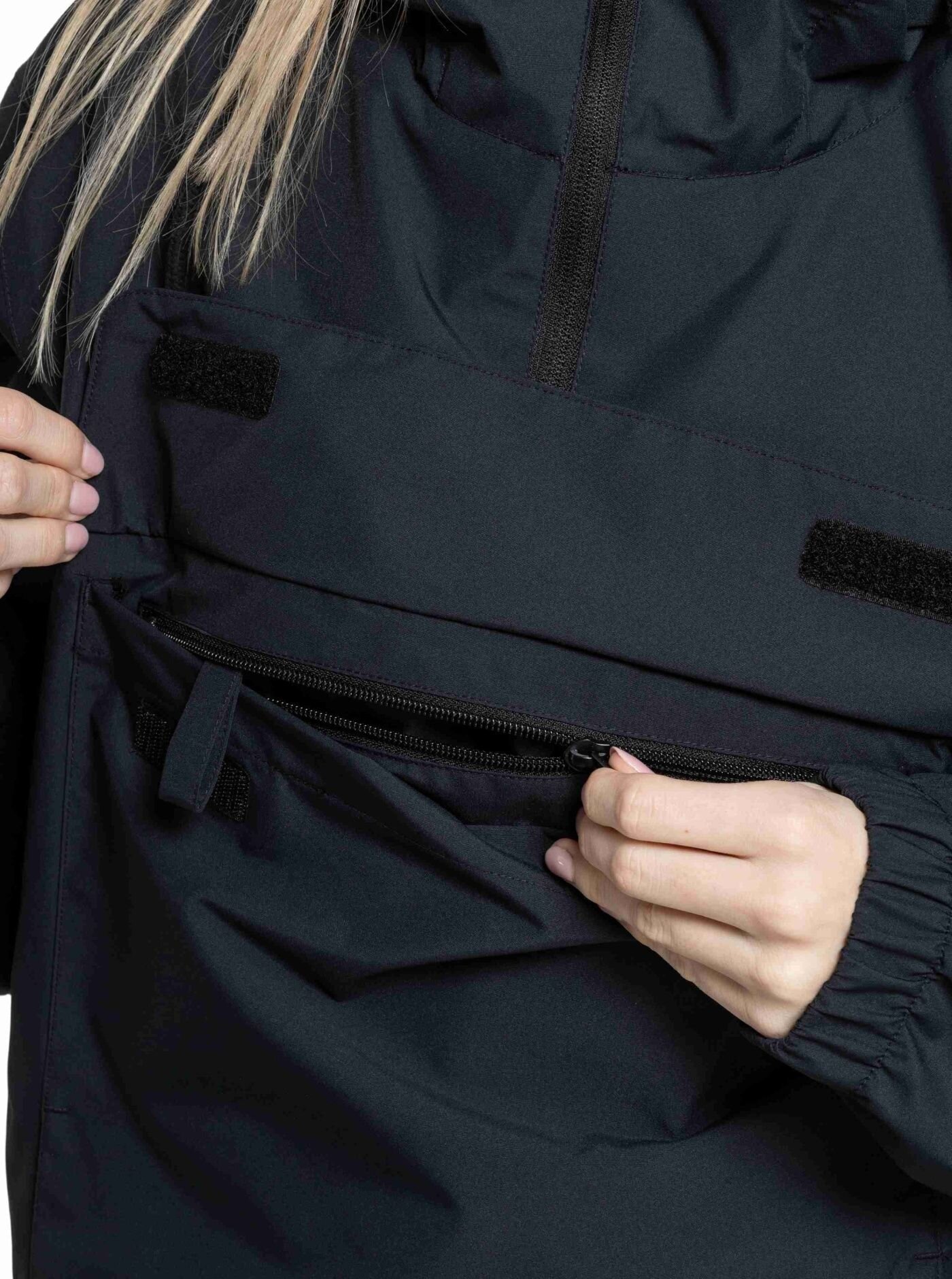 Unisex street bunda Meatfly Noah, Black - Obrázek 9