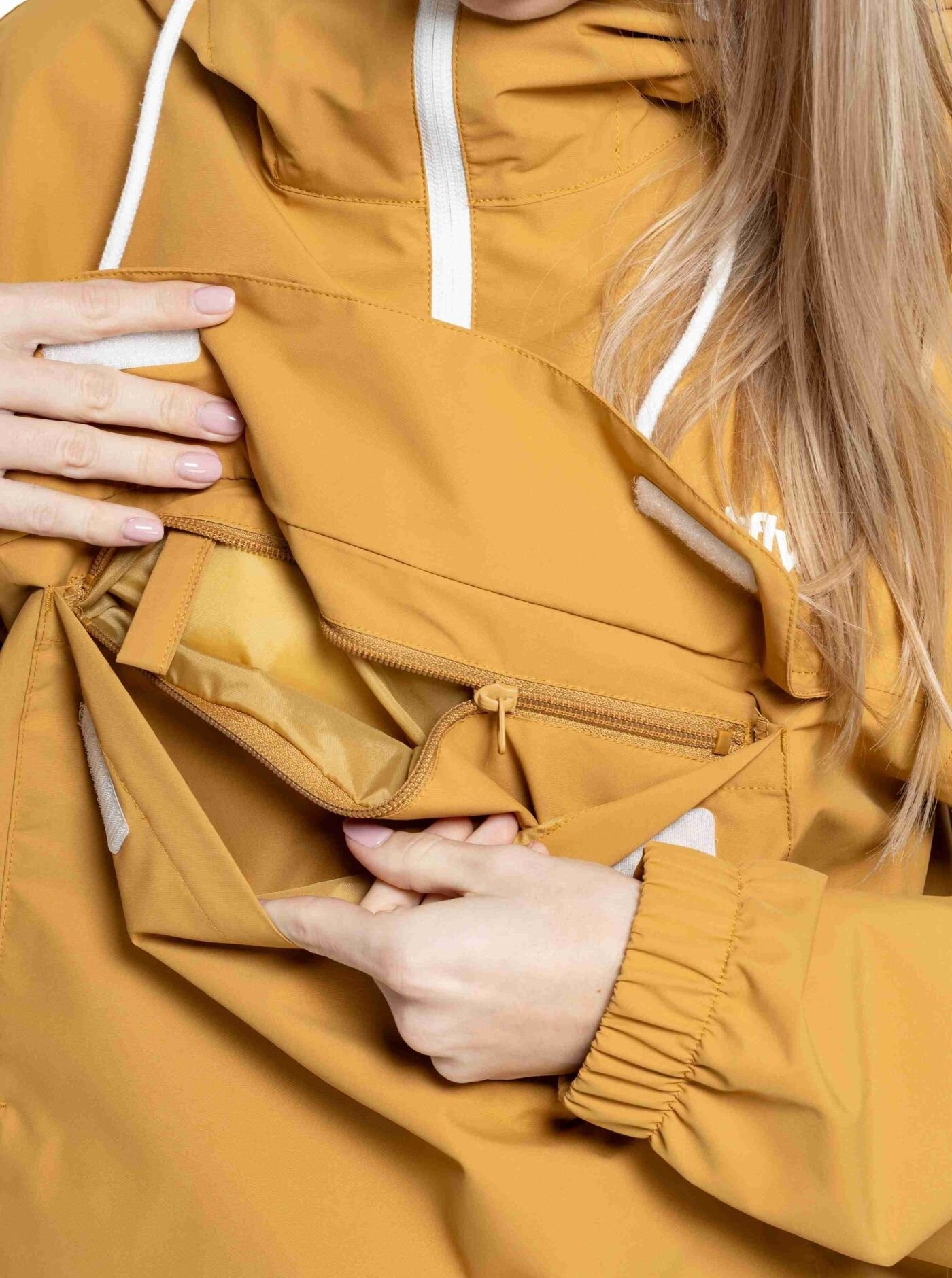 Unisex street bunda Meatfly Noah, Camel - Obrázek 8