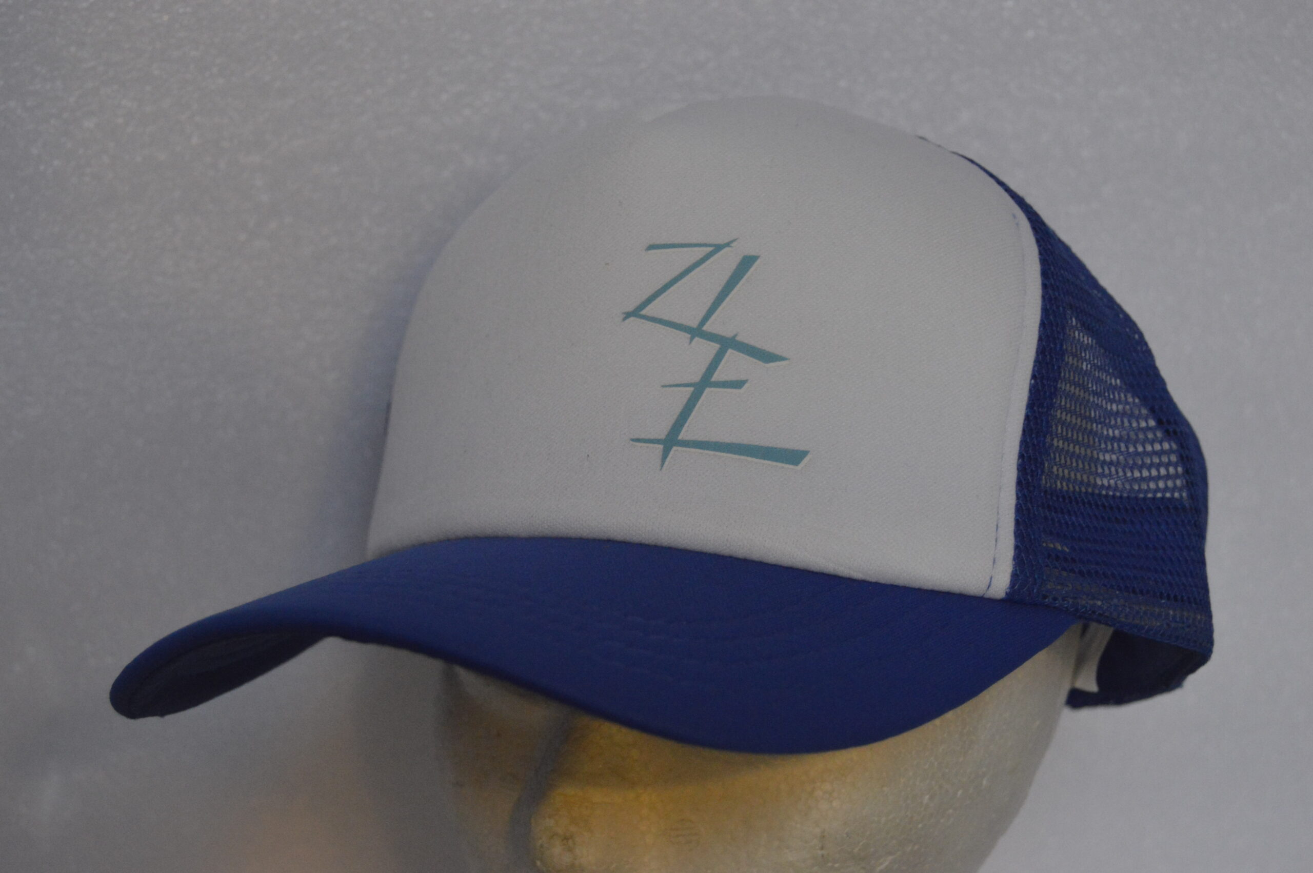 Čepice truckerka ZLE! - Mesh blue/white