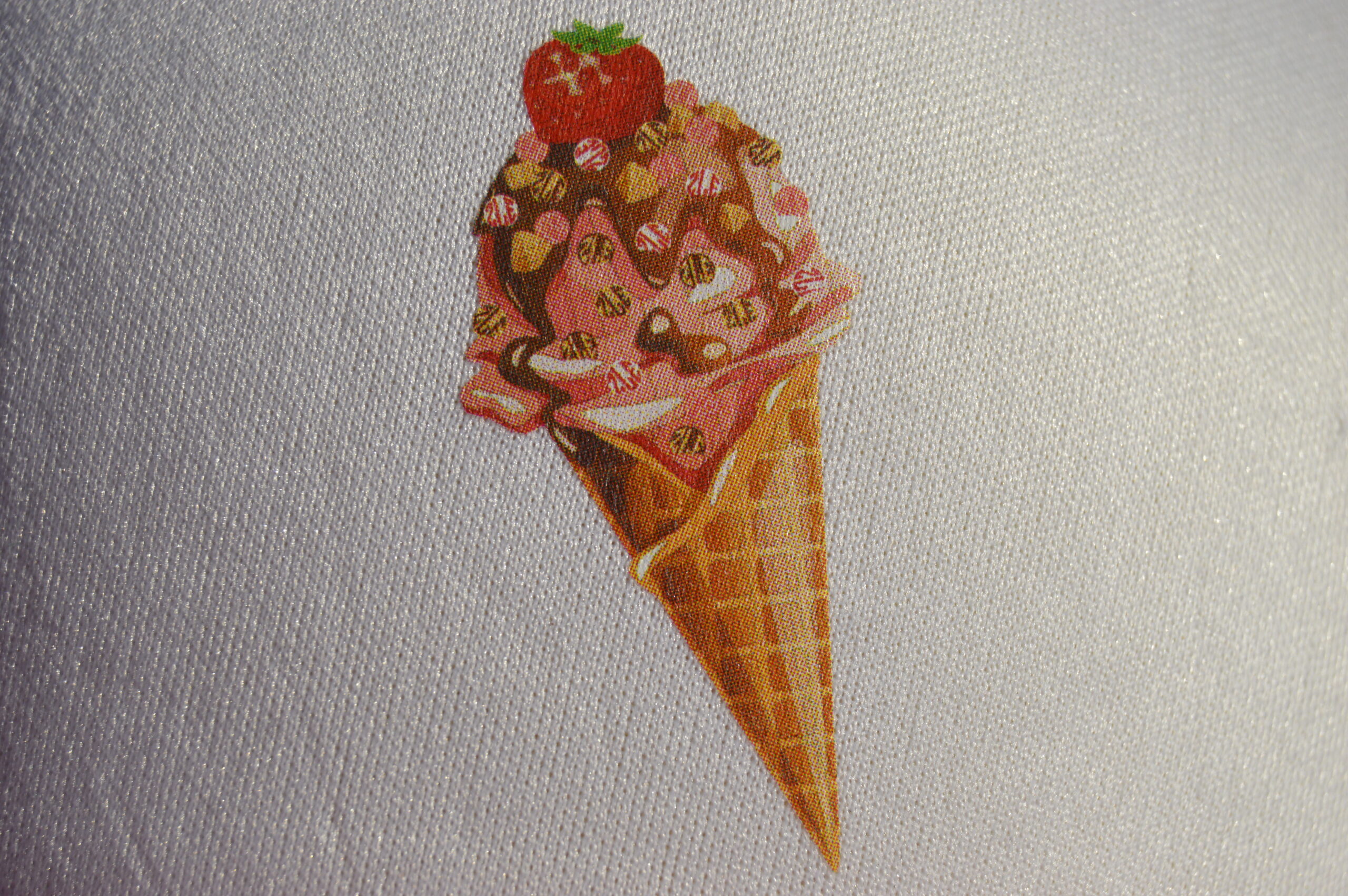 Čepice truckerka ZLE! - Mesh pink Ice cream - Obrázek 2