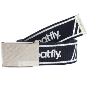 Pánský pásek Meatfly Draco, White/Black