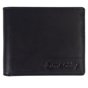 Kožená peněženka Meatfly Eliot Premium, Black