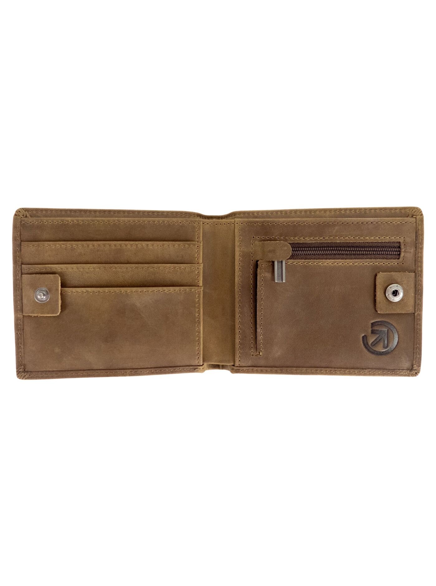 Kožená peněženka Meatfly Eliot Premium, Oak - Obrázek 2