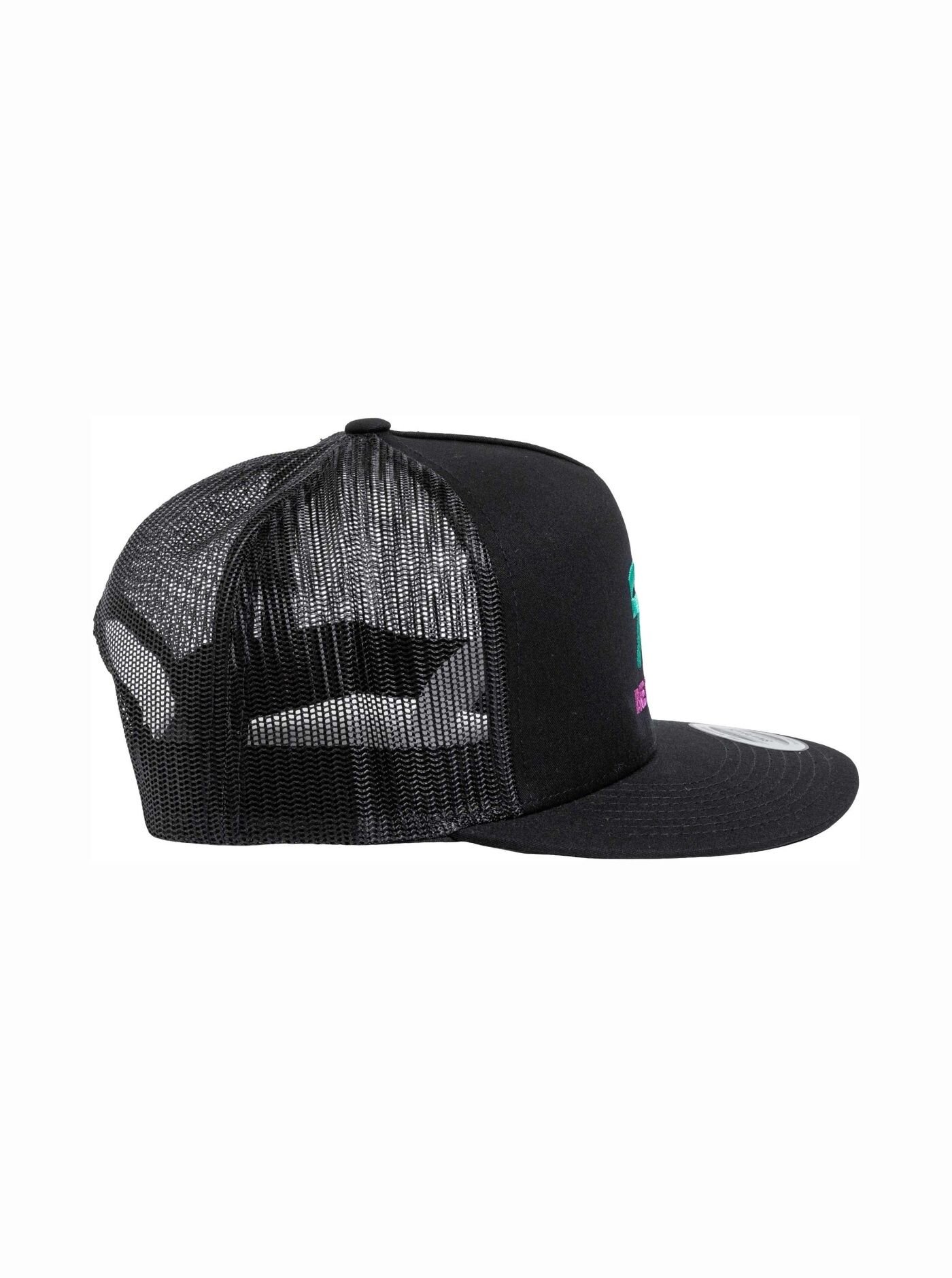 Kšiltovka Meatfly Kail Trucker Snapback, Magenta / Black - Obrázek 2