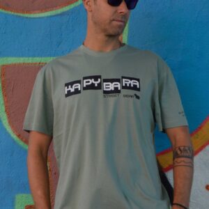 Tričko Kapybara wear - Cube (sage)
