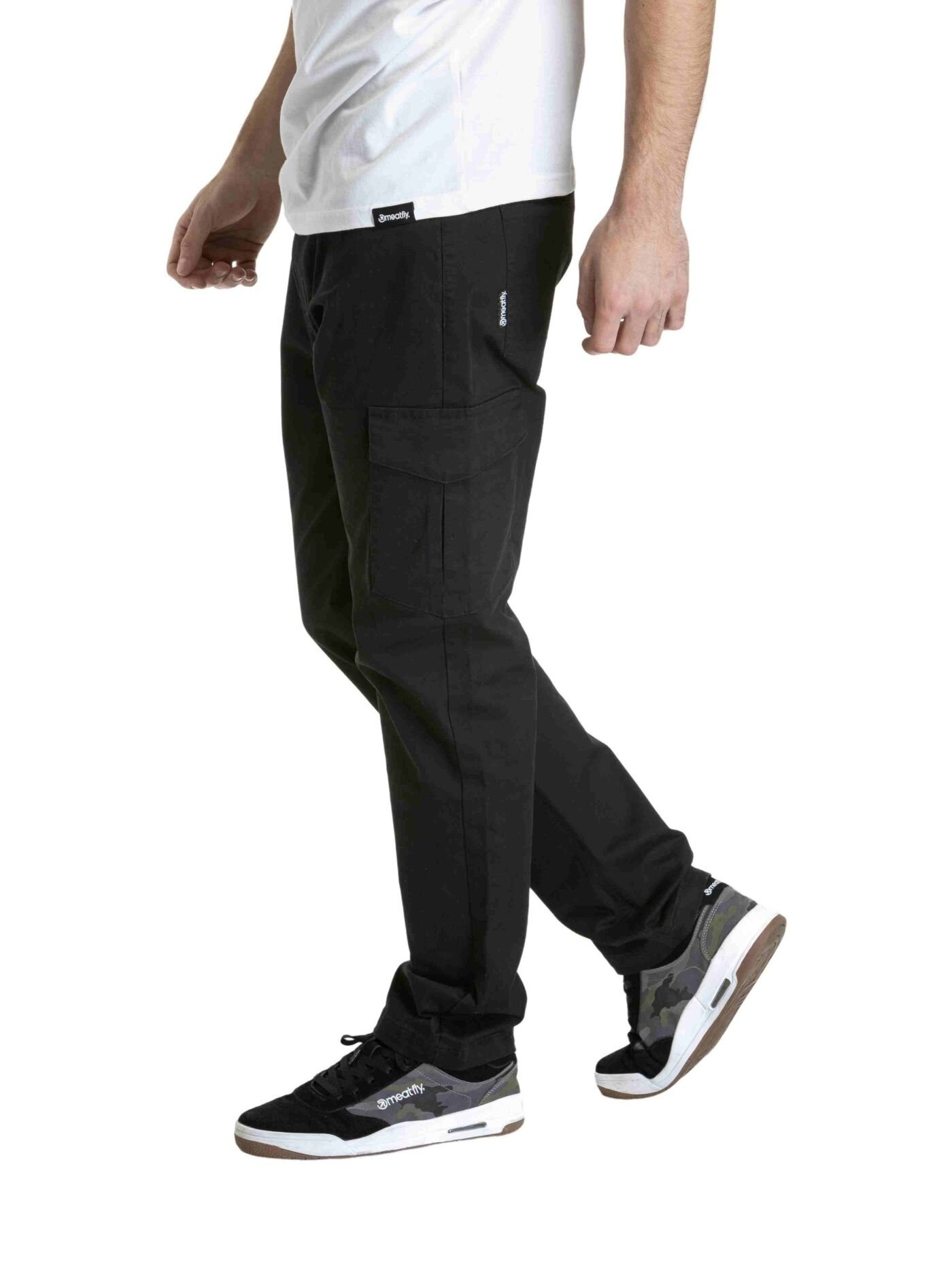 Pánské kalhoty Meatfly Remy, Black - Obrázek 2