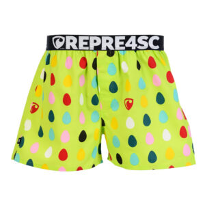 PÁNSKÉ TRENKY S VYTKÁVANOU GUMOU REPRE4SC EXCLUSIVE MIKE PERFECT EGGS