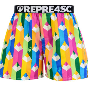 PÁNSKÉ TRENKY S VYTKÁVANOU GUMOU REPRE4SC EXCLUSIVE MIKE PASTEL UP!