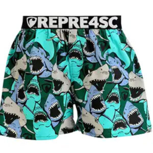 MEN'S BOXER SHORTS REPRE4SC EXCLUSIVE MIKE HAPPY SHARKS