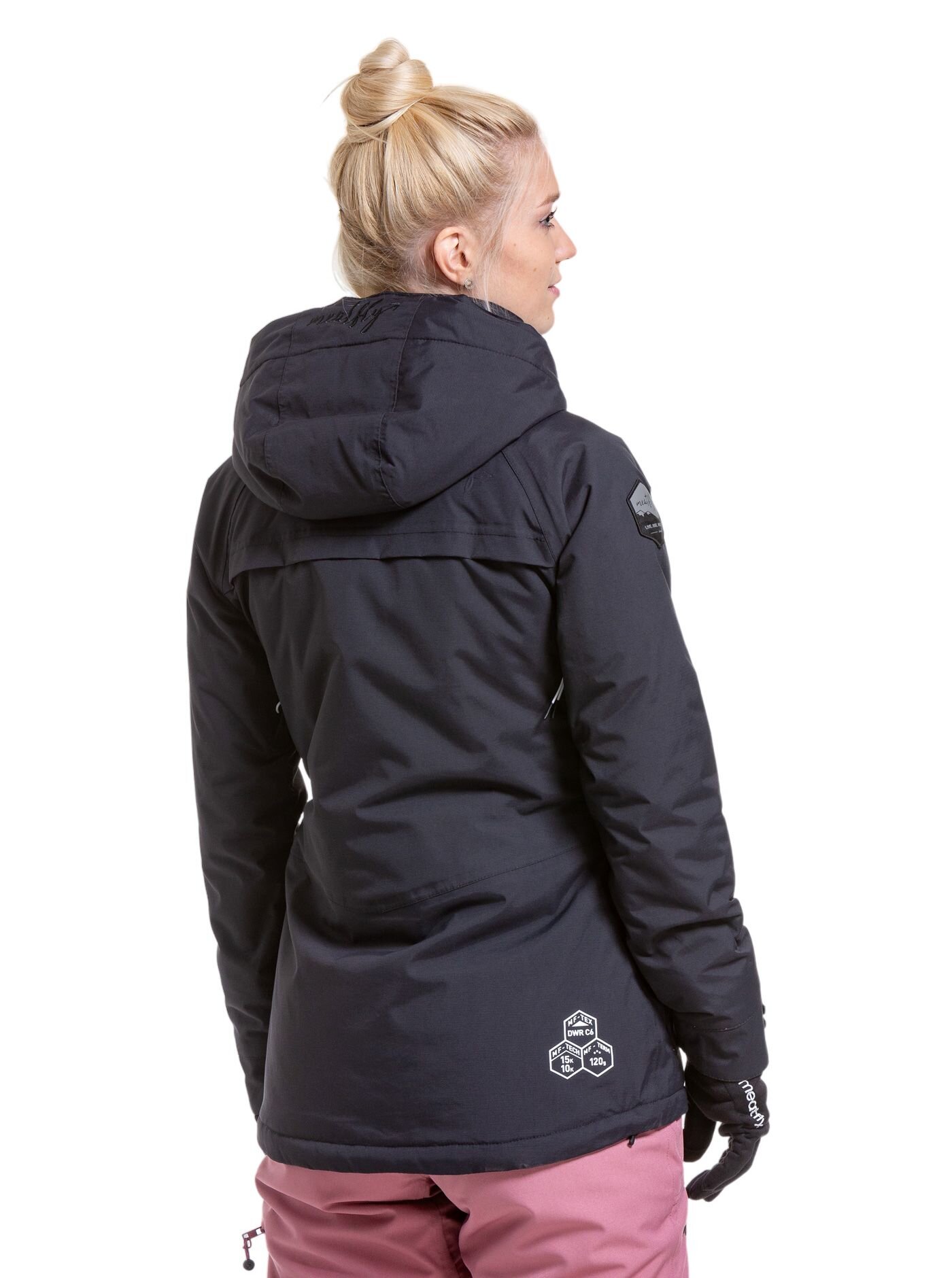 Dámská SNB & SKI bunda Meatfly Terra, Black - Obrázek 2