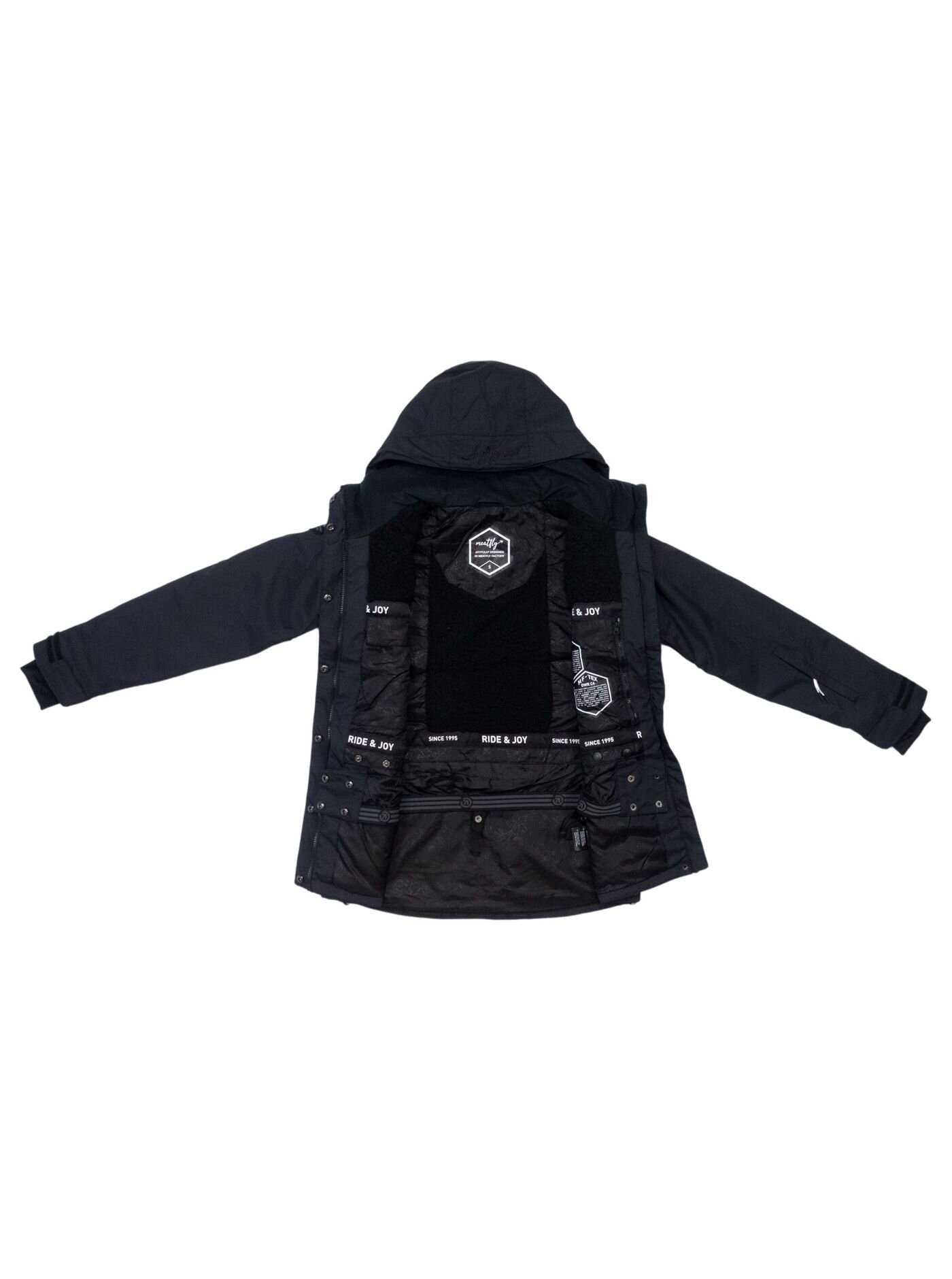Dámská SNB & SKI bunda Meatfly Terra, Black - Obrázek 13