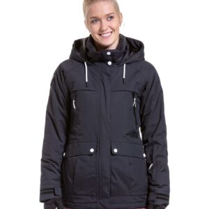 Dámská SNB & SKI bunda Meatfly Terra, Black