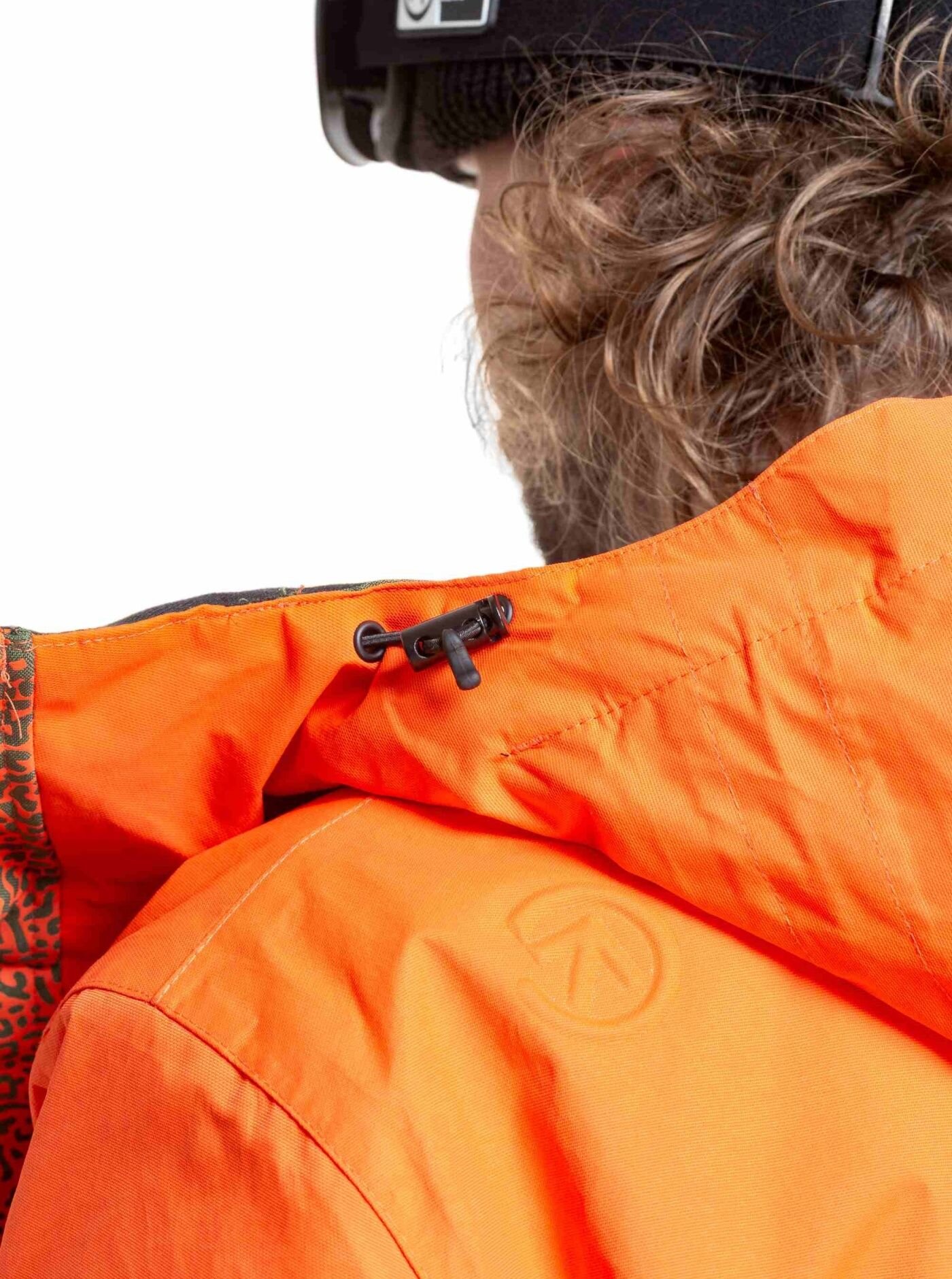 Pánská SNB & SKI bunda Meatfly Shader, Orange / Bronze Green - Obrázek 7