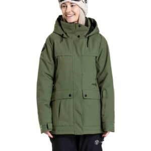 Dámská SNB & SKI bunda Meatfly Terra, Bronze Green
