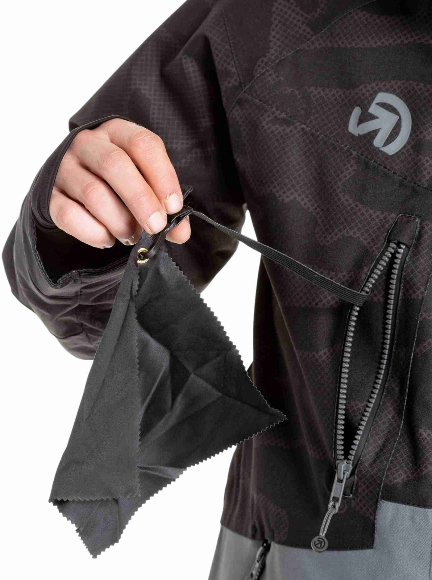 Pánská SNB & SKI bunda Meatfly Cronos, Morph Black - Obrázek 7