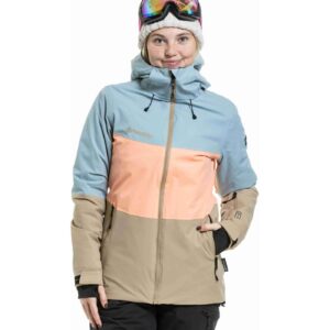 Dámská SNB & SKI bunda Kirsten, Safari / Cloud