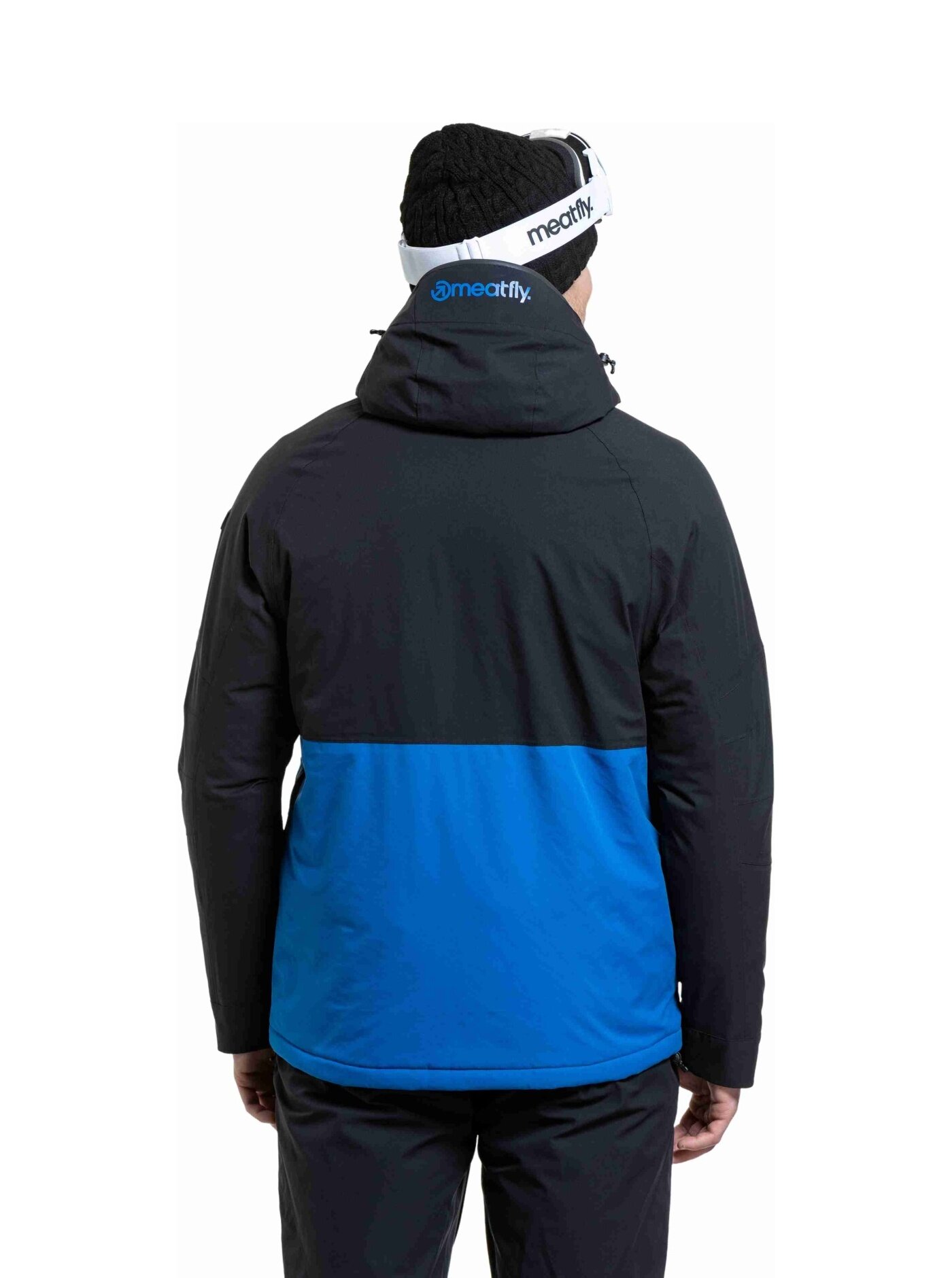 Pánská SNB & SKI bunda Vertigo, Black / Blue Sky - Obrázek 3