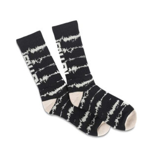Ponožky FALLEN - Back Logo Sock Black Tie Dye