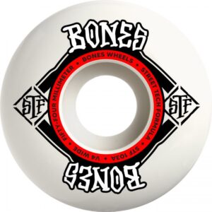 BONES WHEELS STF Wide  V1 103A 4pk White