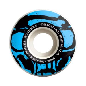 Skateboard kolečka Bones Mummy Skulls OG Formula Originals V5 Sidecut 53mm/100A  white